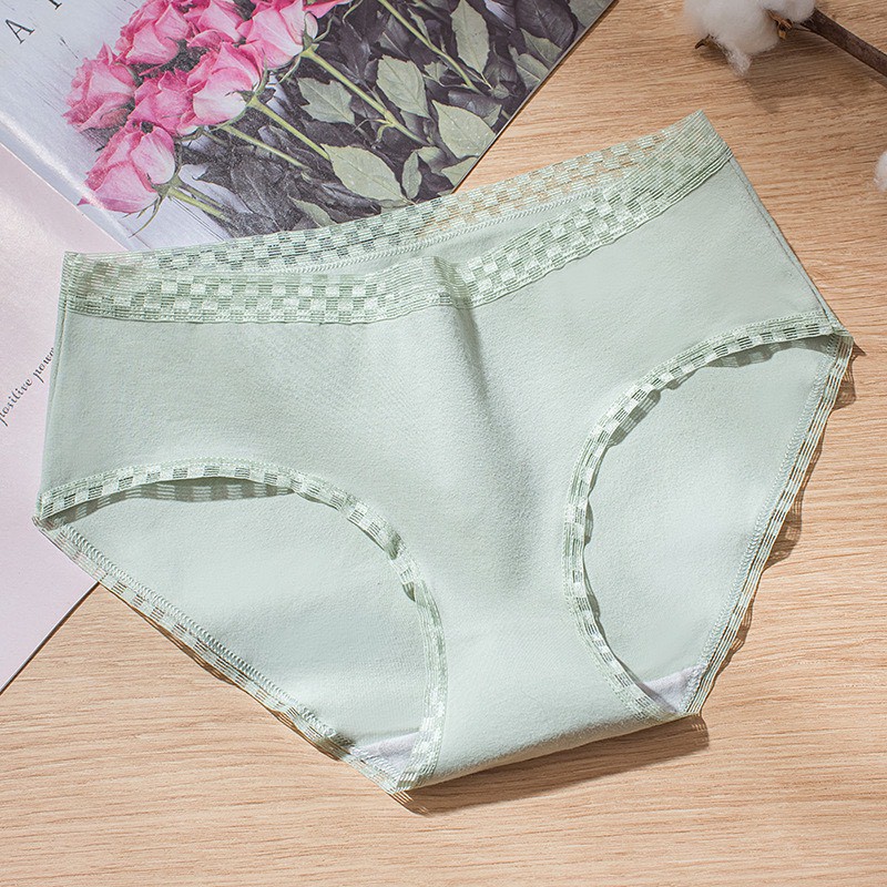 QUẦN LÓT NỮ COTTON 7 MÀU VIỀN REN Ô VANVENE LÓT MAY CHẮC CHẮN CHỐNG HẰN VIỀN QUẦN CHIP CẠP VỪA MỚI Q233 | BigBuy360 - bigbuy360.vn