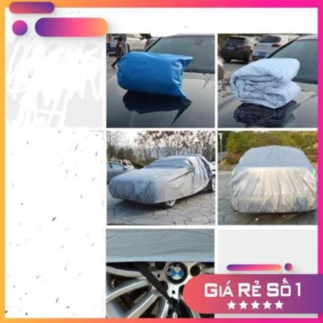 Bạt phủ xe ô tô cao cấp kích thước 540x175x120cm - bạt phủ chống nắng bảo vệ ô tô - bạt bảo vệ chống nắng mưa cho ô tô