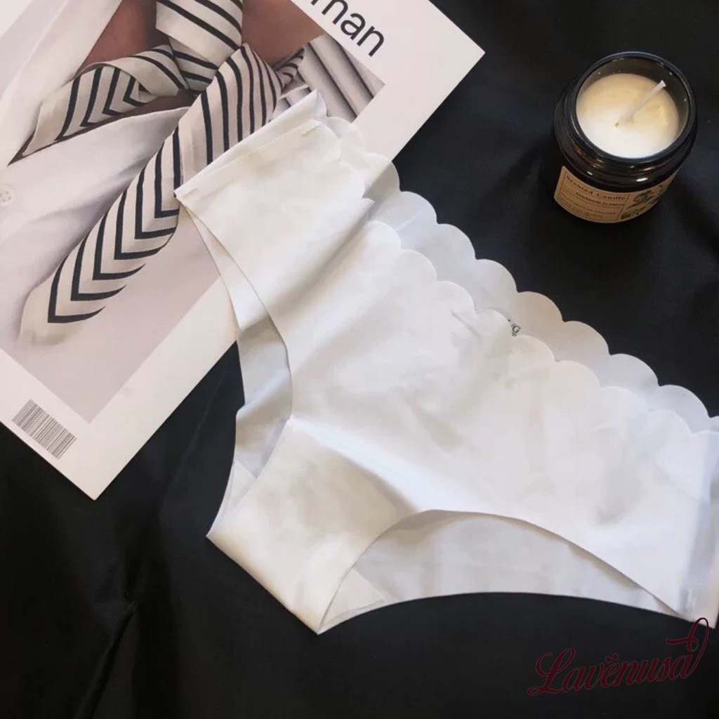 Quần Lót Nữ Đúc Su thun lạnh không đường may cao cấp viền sóng mềm mại kháng khuẩn mã A62