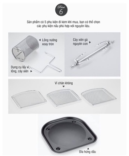 [Lock & Lock] Lò Nướng Không Khí Lock&Lock EJF696 (12 Lít)