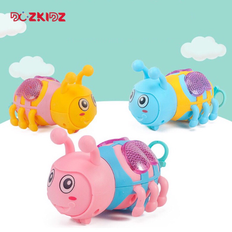 Đồ chơi con ong kéo dây kèm đèn ngộ nghĩnh cho trẻ từ 6 tháng tuổi trở lên – Dozkidz