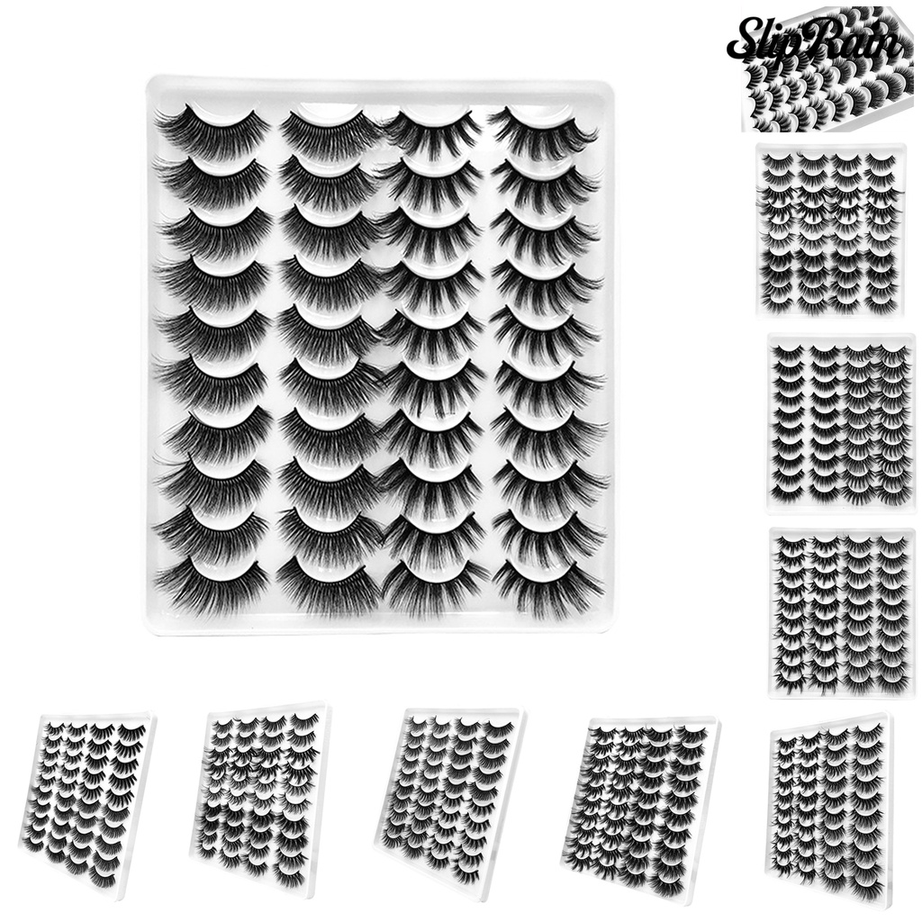 (Hàng Mới Về) Set 20 Cặp Lông Mi Giả Nối Dài Tự Nhiên | BigBuy360 - bigbuy360.vn