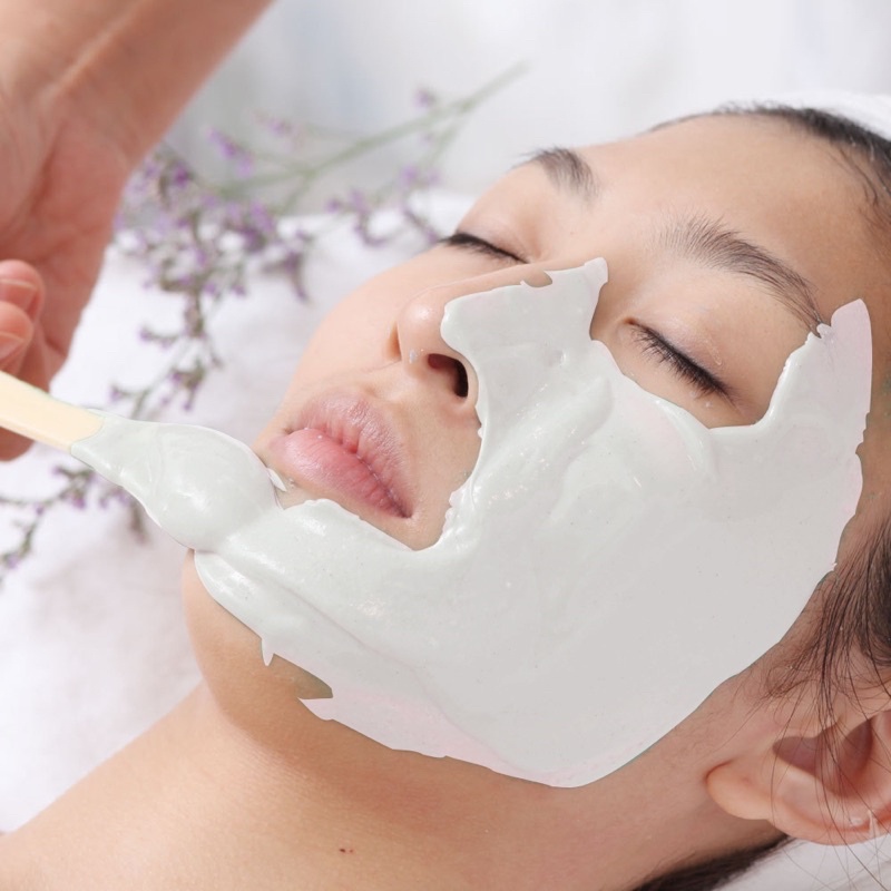 Bột mặt nạ dẻo Collagen Bạc Hà cao cấp - giảm viêm, ngừa vụn, mát da, ẩm mịn, trắng hồng  | HÌNH THẬT