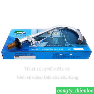 Vòi rửa bát chén cần cứng wf 144t wufeng
