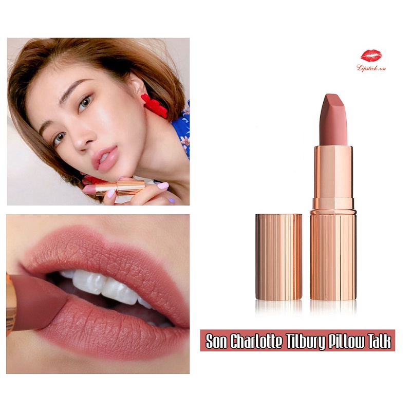 Son thỏi lì Charlotte Tilbury WALK OF NO SHAME / PILLOW TALK