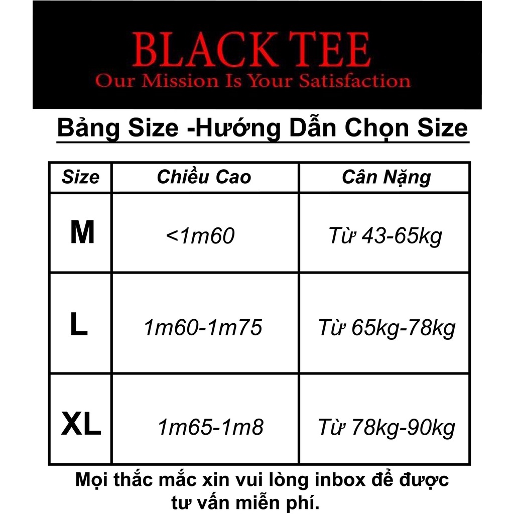 Áo sweater đen dài tay vải thu đông co giãn mềm mịn Black Tee dành cho nam nữ