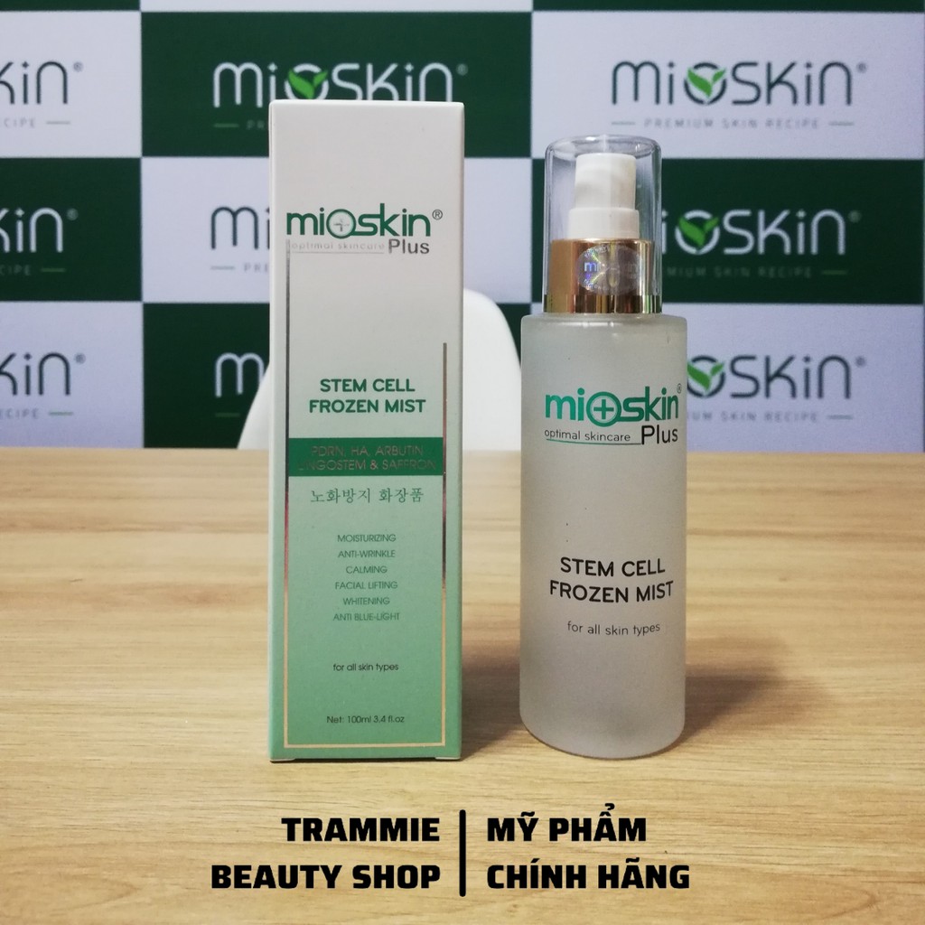 [Kèm quà tặng] Mioskin Plus, Xịt Dưỡng Tế Bào Gốc 6in1 100ml, Dưỡng Da Mềm Mịn, Skincare Chuẩn Hàn