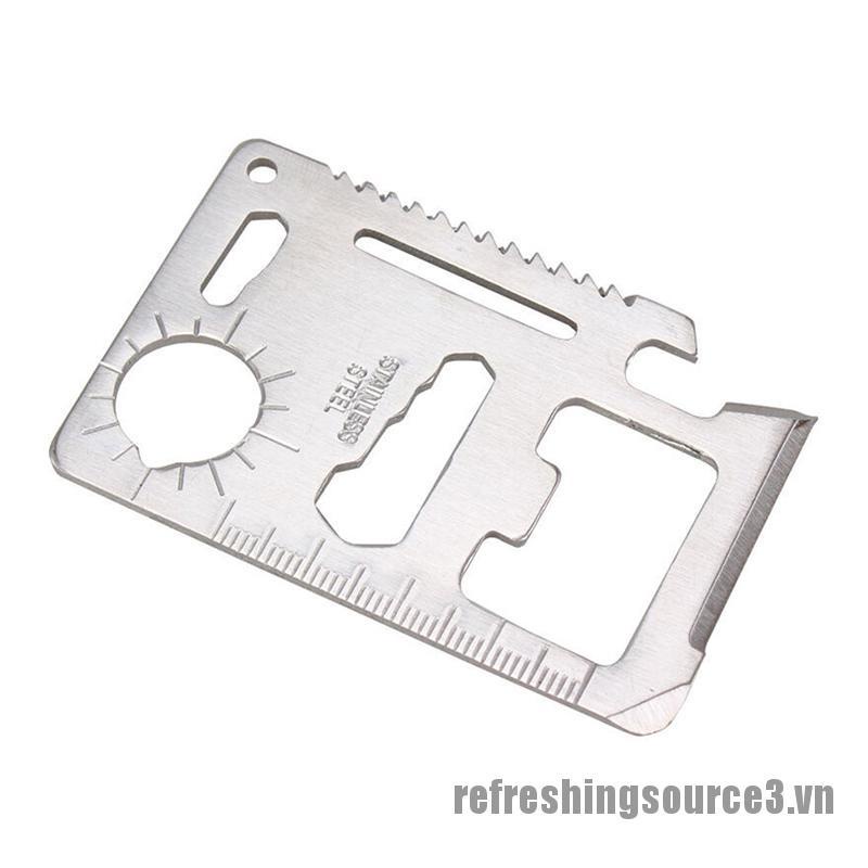 Thiết bị sinh tồn đa năng 11 trong 1 khi đi cắm trại
