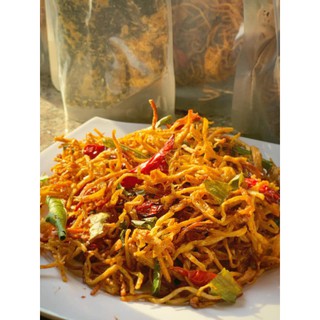 Khô Lá Chanh Chay chuẩn vị nhà làm (Đồ Chay)