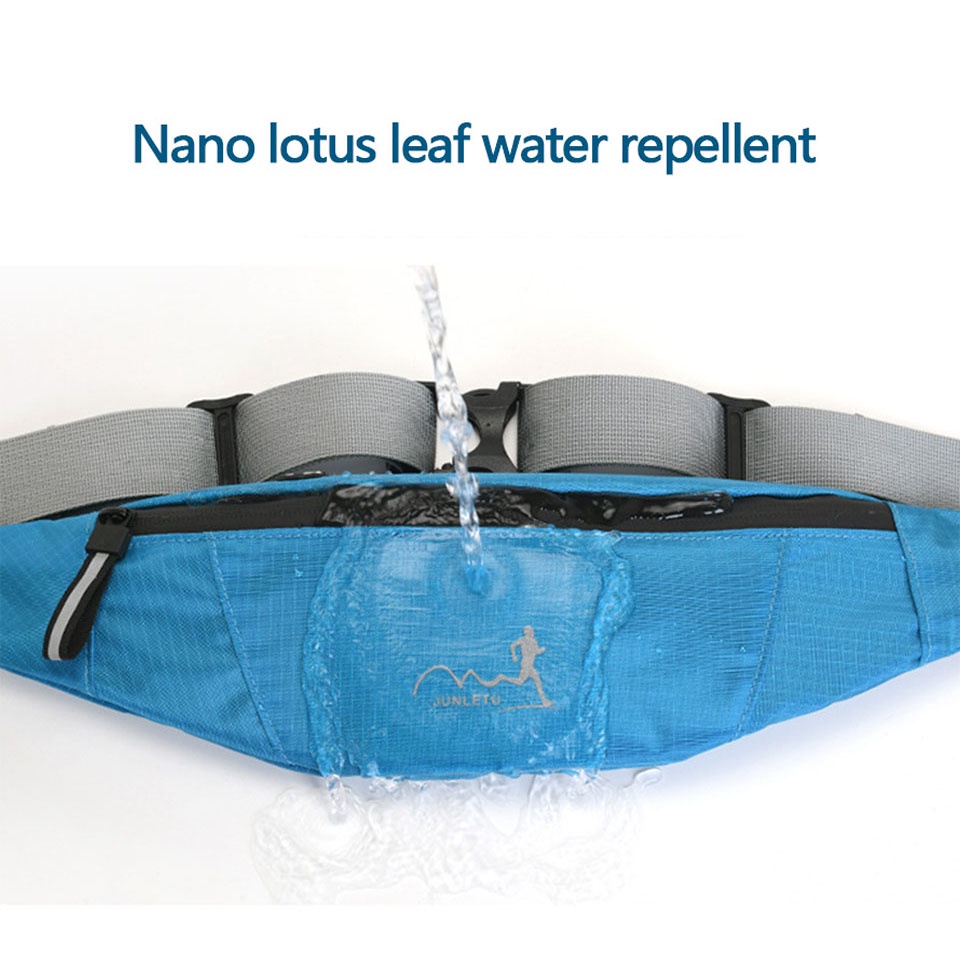 Túi đeo hông tập thể dục đựng điện thoại chìa khóa chống thấm nước thời trang cho nam và nữ