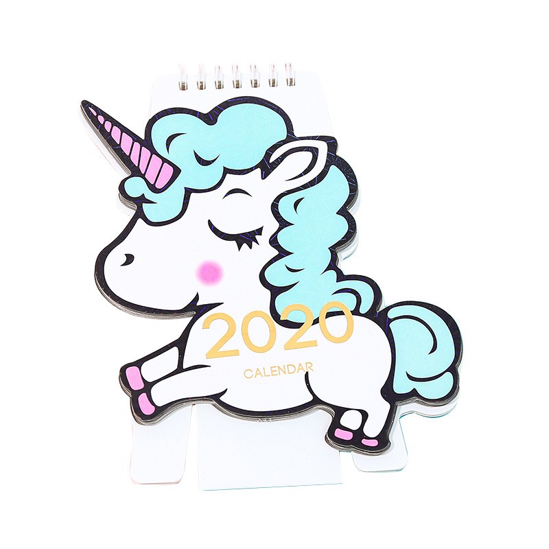 (TẾT CANH TÝ) Lịch Để Bàn Chữ A 2020 CALENDAR Hoạt Hình Dễ Thương