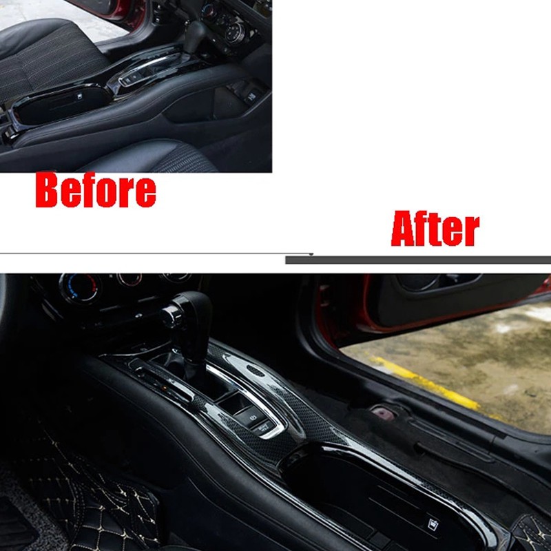 Ốp Viền Bảng Cần Số Xe Ô Tô Honda Hr-V Hrv 2015-2019