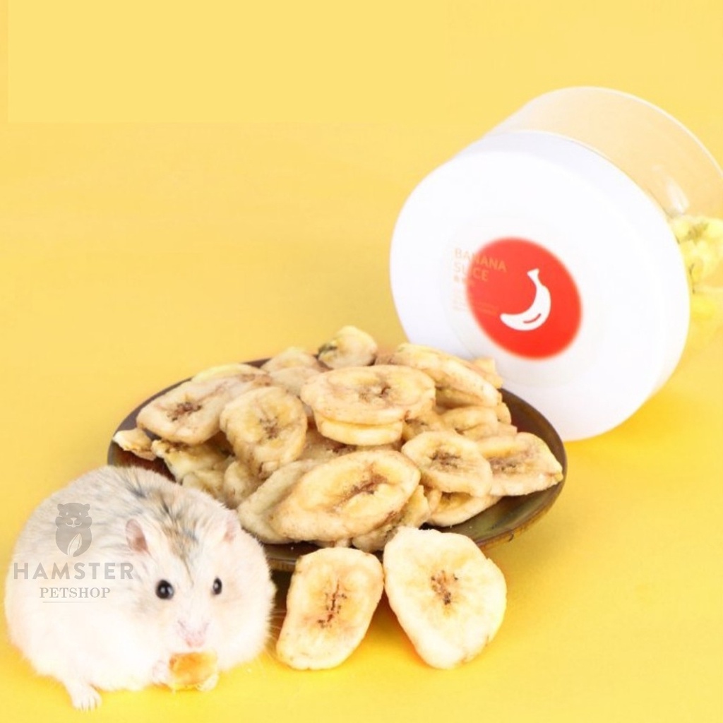 Chuối sấy cho Hamster , sóc gói 40g