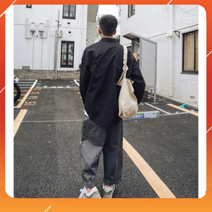 Áo Sơ Mi Đen Dài Tay Hàng Siêu Cấp, Chất Cực Đẹp - A9 | BigBuy360 - bigbuy360.vn