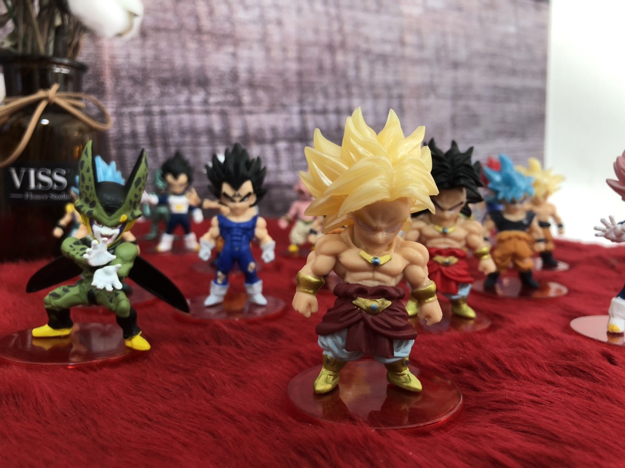 Mô hình bộ DRAGON BALL  Mô hình trang trí PC - Mô hình trang trí bàn học - mô hình siêu dễ thương