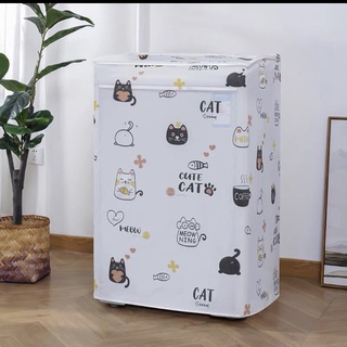 [ Mẫu Mới ] Bọc Trùm Máy Giặt Cửa Đứng, Cửa Ngang Chống Bụi, Chống Thấm Che Phủ Tốt 88275 ShipSiêuNhanh88