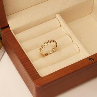 [Novembre] Nhẫn bạc 925 mạ vàng 18k - 008
