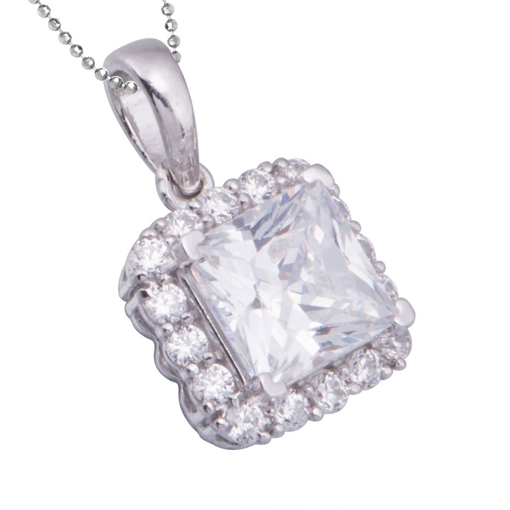 Mặt dây chuyền Bạc đính đá CZ PNJSilver XMXMK000246