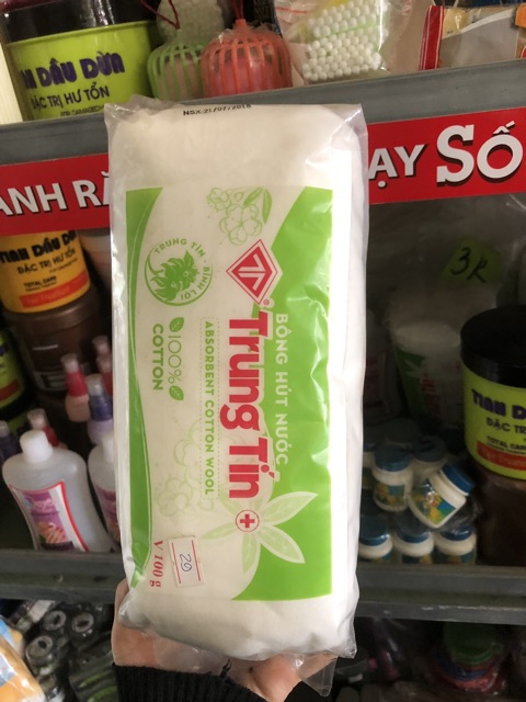 Bông gòn lớn 100g