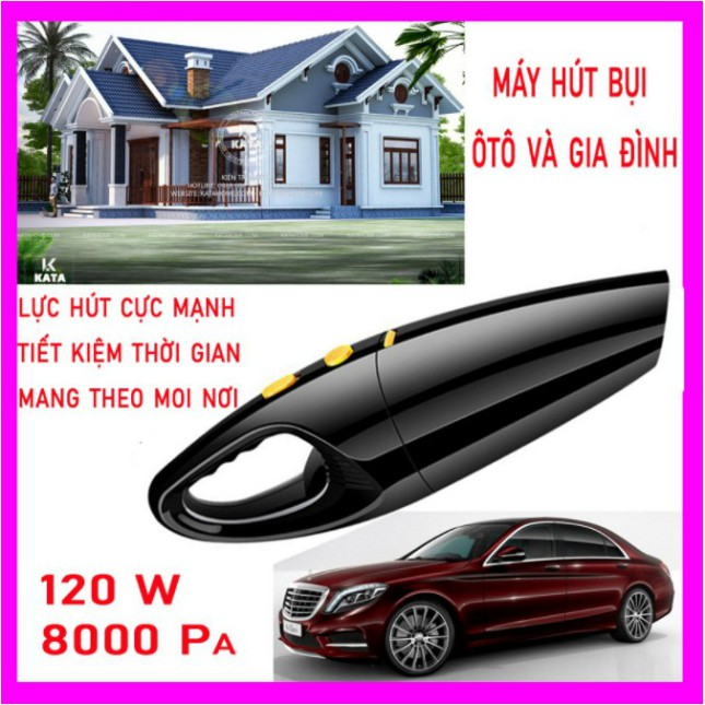 [BH 1 ĐỔI 1] [NEW 2021] Máy Hút Bụi Ô Tô Và Gia Đình Cầm Tay Có Dây, Không Dây. Bảo Hành 1 Đổi 1 Mới Trong 7 Ngày. Mua N