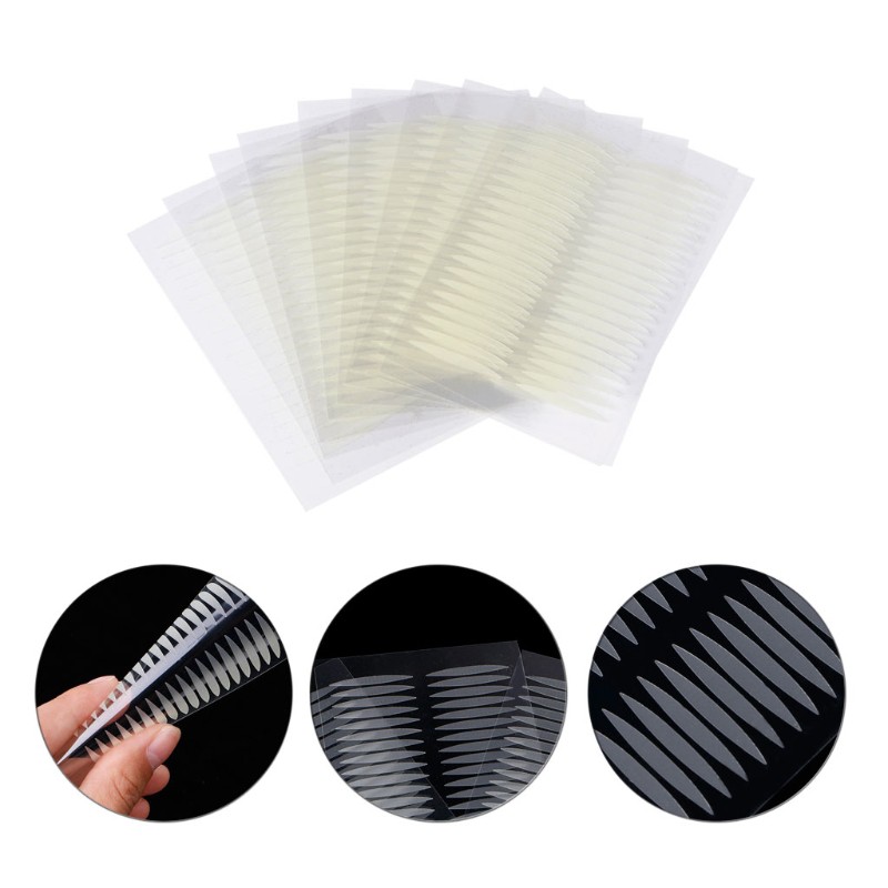 Set 40 miếng dán kích mí 3D vô hình để trang điểm tự nhiên tiện lợi