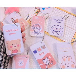 Flash card hình gấu