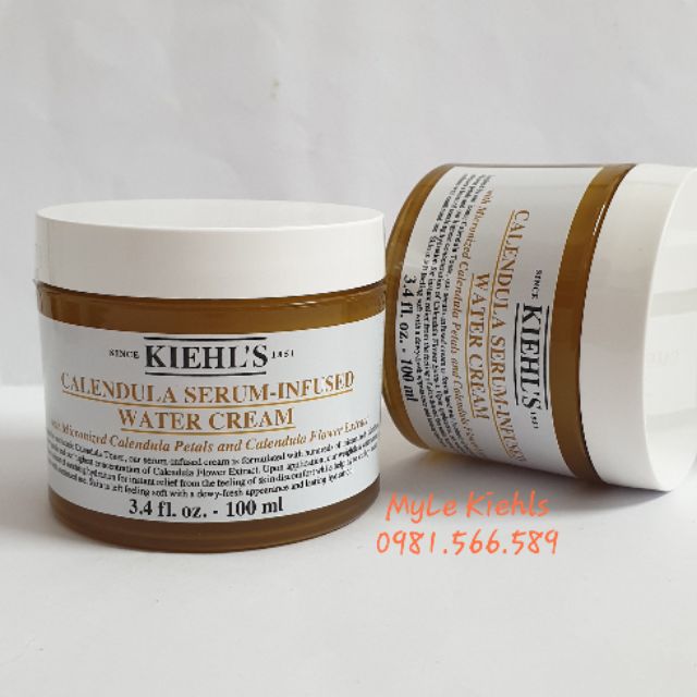 [100ML] KEM DƯỠNG HOA CÚC 2 IN 1 KIEHLS CALENDULA SERUM - INFUSED WATER CREAM