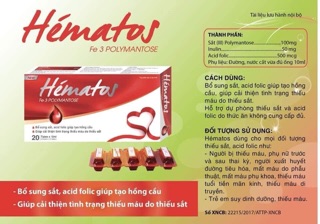 Sắt nước HÉMATOS