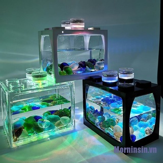 ✨Bể Cá Mini Để Bàn Có Đèn Chất Lượng Cao