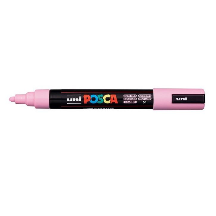 Bút vẽ marker đa chất liệu Posca,giá lẻ 1 cây, PC-5M, 1.8-2.5mm