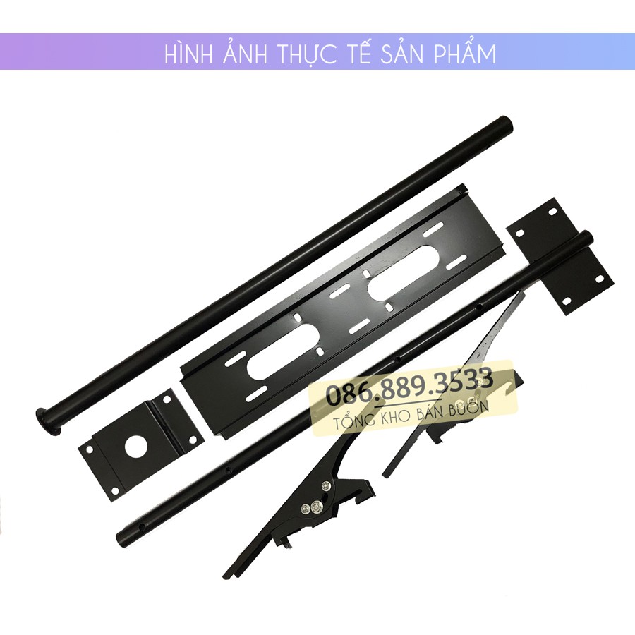 Giá treo tivi thả trần TR32 32 - 43 inch - Giá Treo Tivi Ngược Trần Thép Sơn Tĩnh Điện - Độ dài 1.5 mét