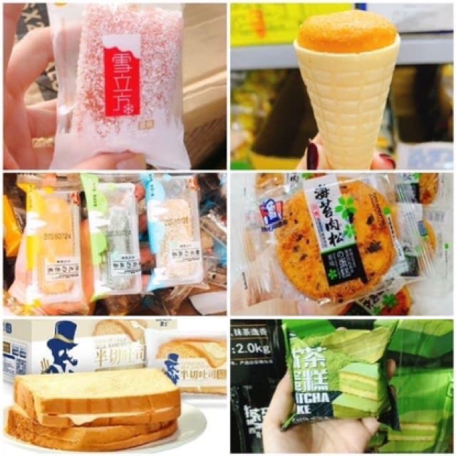 Bánh Mix Tổng Hợp Các Loại Bánh Ngọt