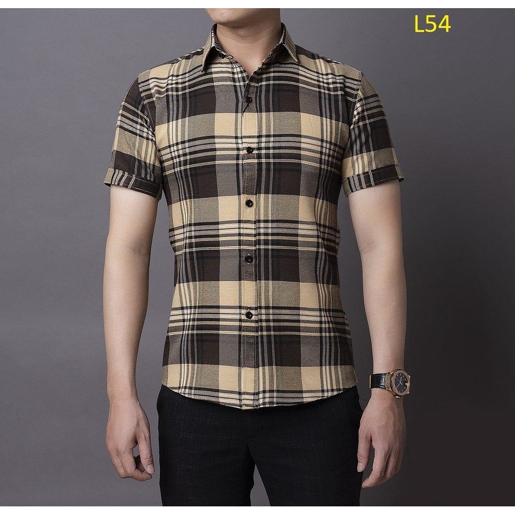 SƠ MI NAM KẺ BURBERRY - THỜI TRANG NAM - HÀNG MAY TẠI XƯỞNG - MẪU MÃ ĐA DẠNG