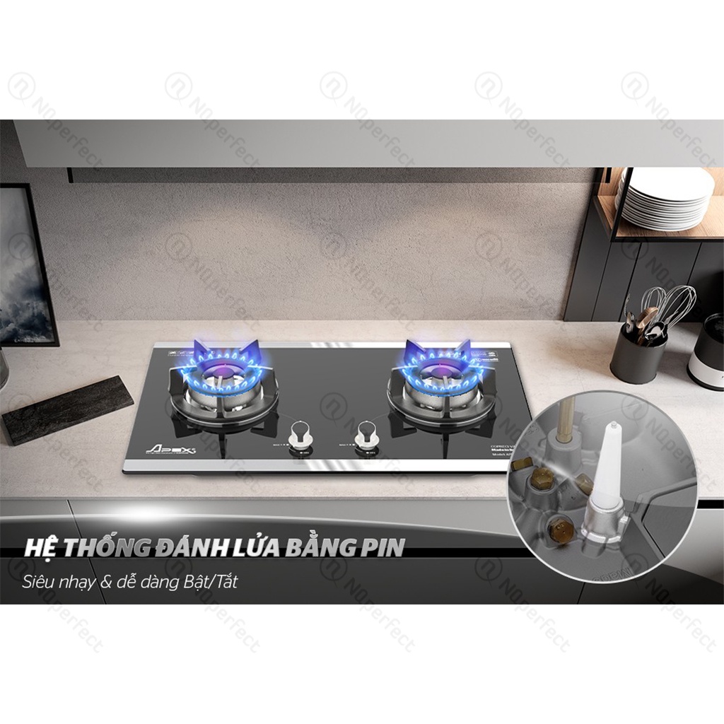 Phụ kiện bếp Mâm/Hâm/Đế chia lửa bếp gas âm kính SOMIpress Burner Made In Italy cao cấp Apex 2lò APB8801, 3lò APB8802..