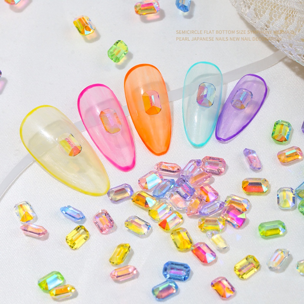 [Hàng mới về] Phụ Kiện Trang Trí Móng Tay 3D Nhiều Màu Sắc