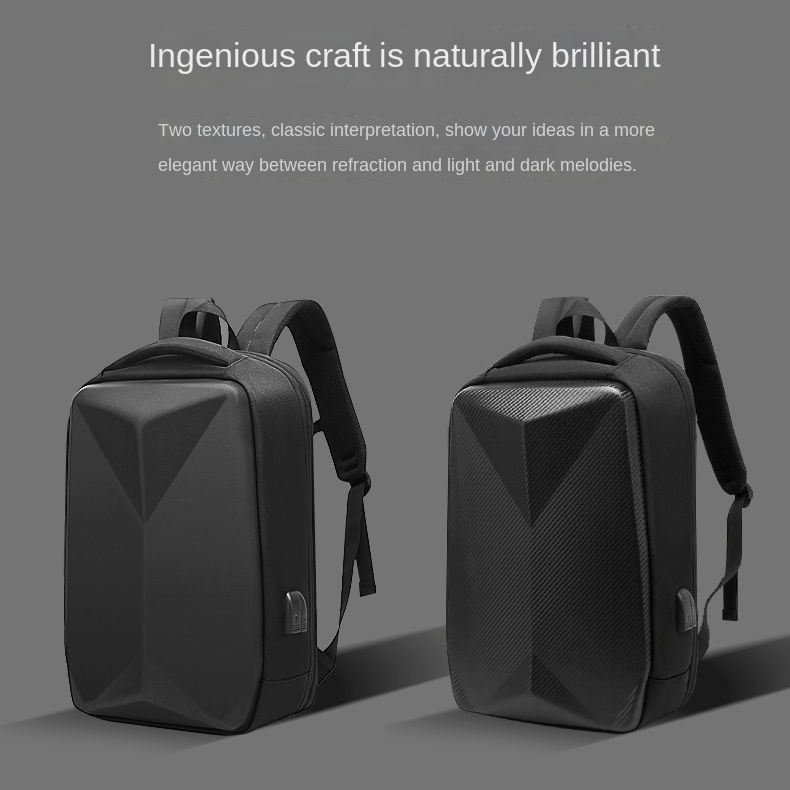 Ba Lô Vỏ Cứng Cỡ Lớn Chống Trộm Đựng Máy Tính 17 Inch Cho Nam