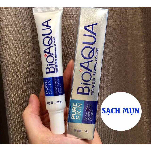 Combo Bộ 4 Món lành Mụn Bioaqua