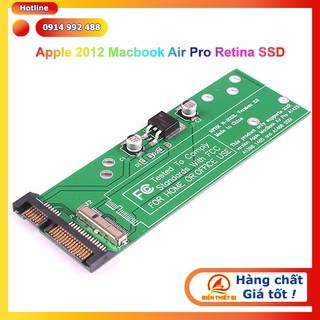 Adapter Card chuyển SSD sang SATA  hỗ trợ ổ cứng SSD A1465 A1466 MD223 MD224 MD231 MD232