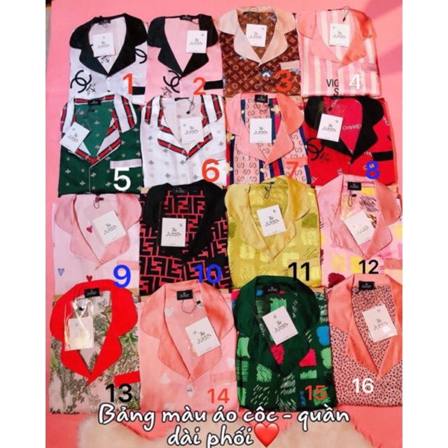 Bộ lụa dài cao cấp