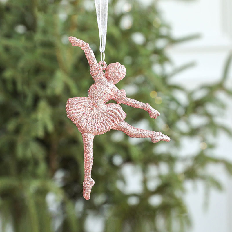 Phụ Kiện Treo Trang Trí Giáng Sinh Hình Vũ Công Ballet Bằng Nhựa