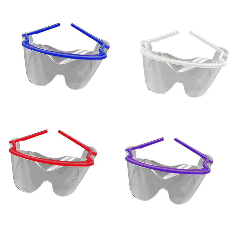 Kính Bảo Vệ Mặt Bằng Nhựa Chống Sương Mù Dùng Một Lần