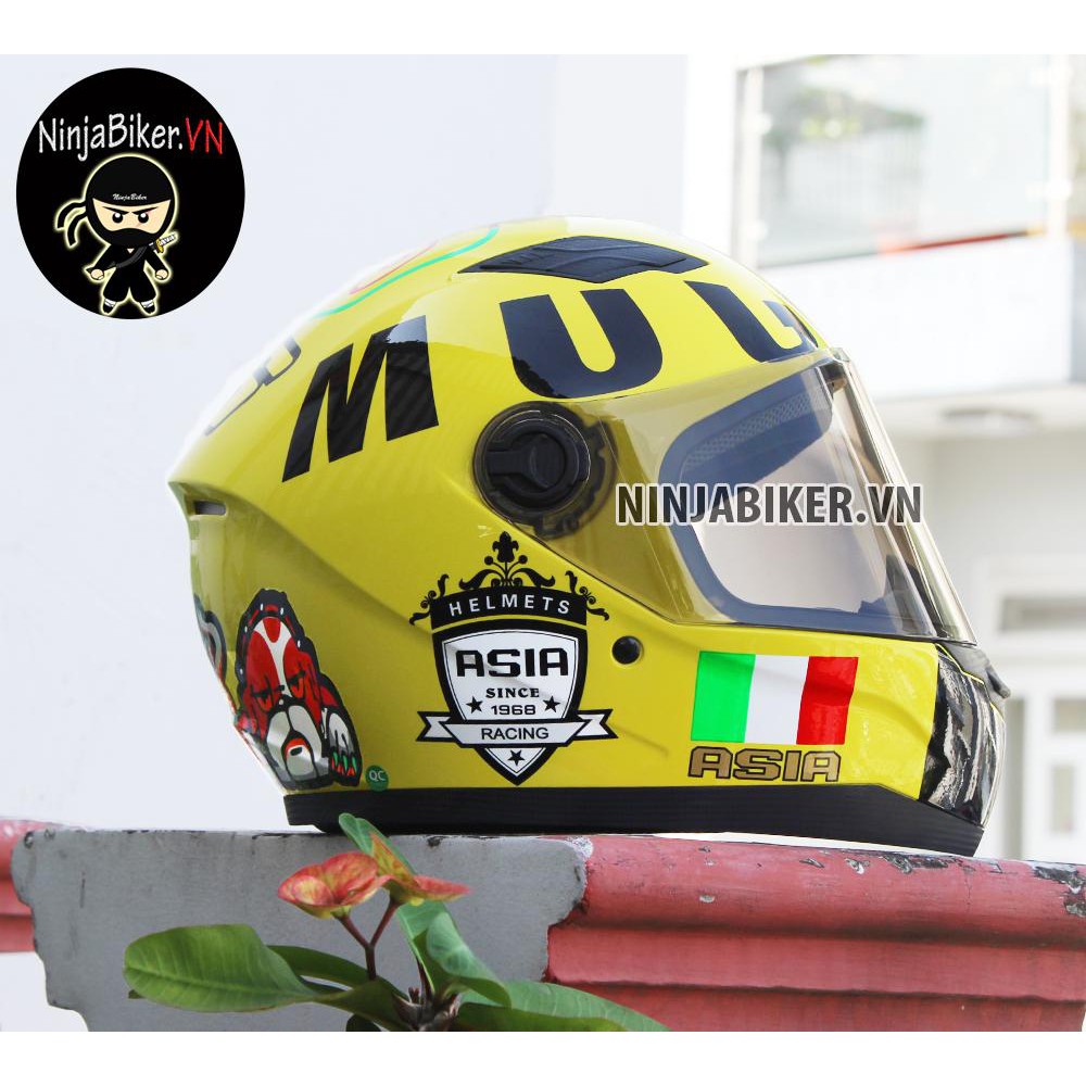 Nón bảo hiểm fullface MT136 Tem 014