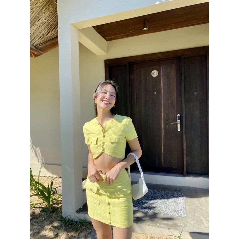 set áo quần vải tweet