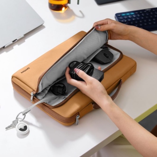 Túi Xách Chống Sốc Tomtoc Briefcase Dành Cho Macbook M1/M2 13/14/15/16inch