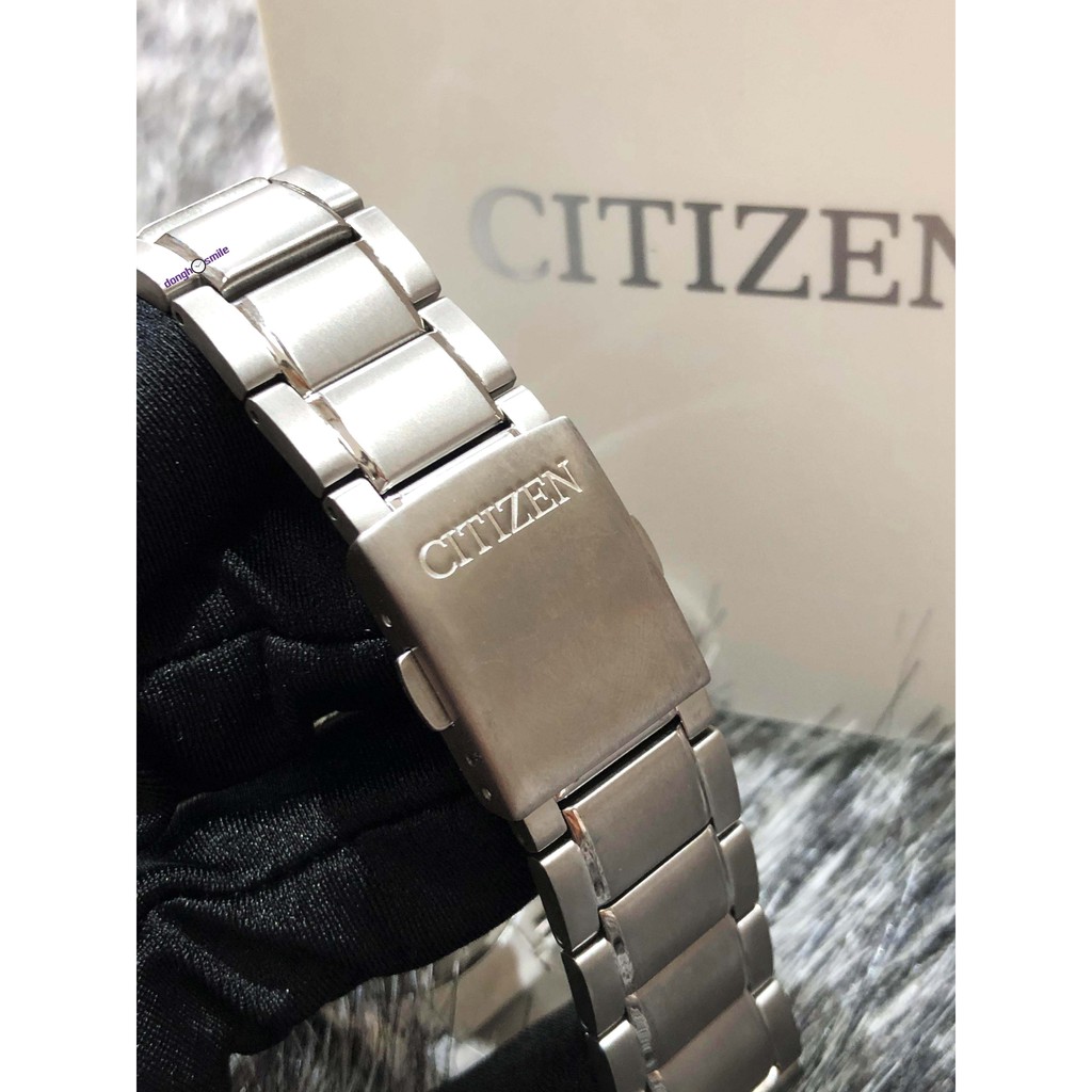 Đồng hồ nam Citizen Sapphire Titanium eco-drive AW1490-50E