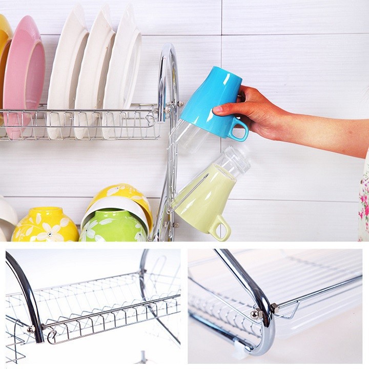 kệ úp chén dĩa inox - kệ úp chén dĩa inox