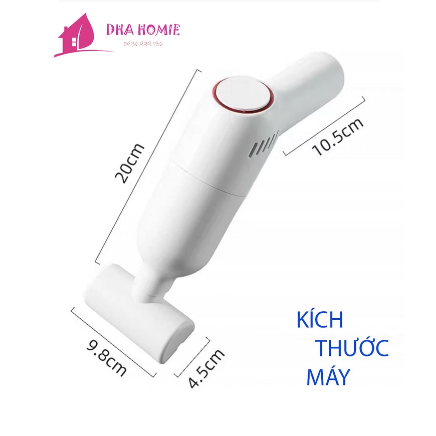 MÁY HÚT BỤI CẦM TAY MINI, HÚT LÔNG CHÓ MÈO, HÚT BỤI Ô TÔ BẢO HÀNH 6 THÁNG.