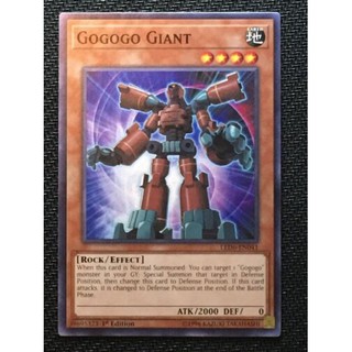 THẺ BÀI YUGIOH [ BEL ] Gogogo Giant - LED6-EN041