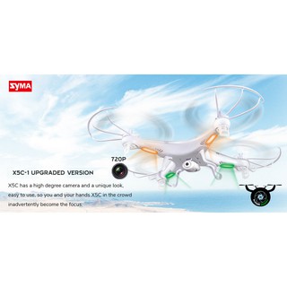 Syma X5C-1 Upgraded Version – Máy bay Drone điều khiển từ xa HD Camera