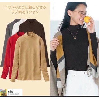 Áo len tăm uniqlo cổ 3p